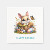Easter Bunny Paper Napkins Serviette (Vorderseite)