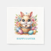 Easter Bunny Paper Napkins Serviette (Vorderseite)