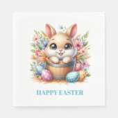 Easter Bunny Paper Napkins Serviette (Vorderseite)
