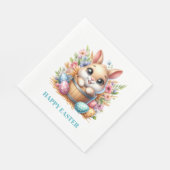 Easter Bunny Paper Napkins Serviette (Ecke)