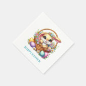Easter Bunny Paper Napkins Serviette (Ecke)