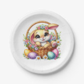 Easter Bunny  Pappteller (Vorderseite)