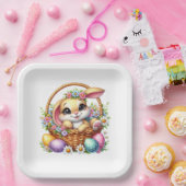 Easter Bunny  Pappteller (Party)