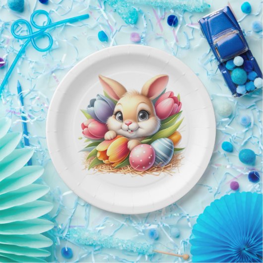 Easter Bunny  Pappteller (Party)