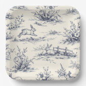 Easter Bunny Plates Pappteller (Vorderseite)