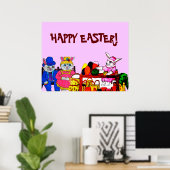 EASTER BUNNY POSTER (Heimbüro)
