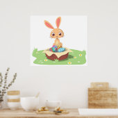 EASTER BUNNY POSTER (Küche)