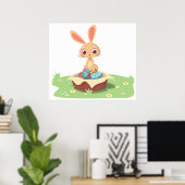 EASTER BUNNY POSTER (Heimbüro)