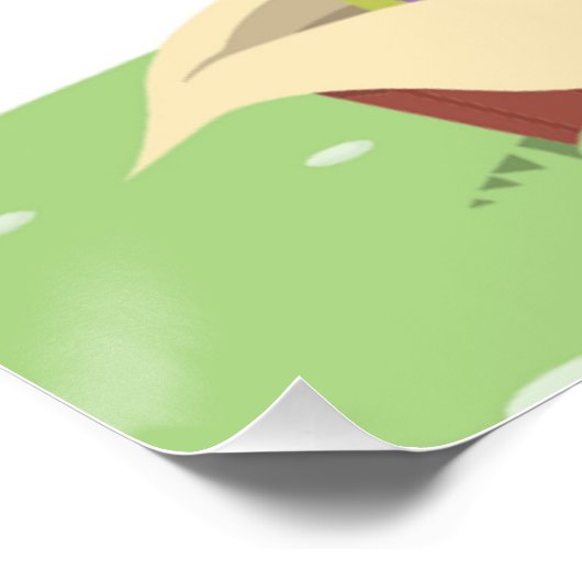 EASTER BUNNY POSTER (Ecke)