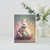 " EASTER BUNNY " POSTKARTE (Stehend Vorderseite)