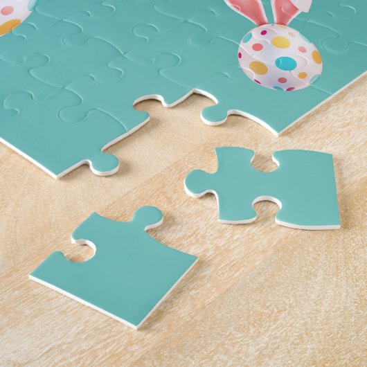 "EASTER" BUNNY PUZZLE MIT SPEZIELTEN EIERN & NAMEN (Seite)