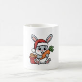 Easter Bunny’s Carrot Christmas Funny Cute Holiday Kaffeetasse (Mittel)