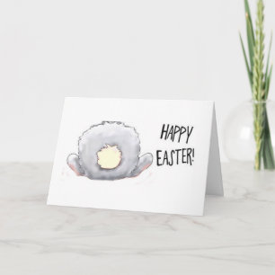 "EASTER BUNNY SCHWANZ CARTOON" SCHÜTTELN DIESEN SC FEIERTAGSKARTE