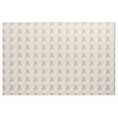 Easter Bunny Seamless Fabric – Pastel Cute Rabbit  Stoff (Yard (91,4 cm))