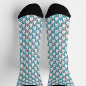 Easter Bunny Socks Festive Easter Socks Customize Socken (Oben)