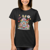 Easter Bunny Spring Gnome Easter Egg Hunting And B T-Shirt (Vorderseite)