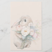 Easter Bunny Stationery Briefpapier (Rückseite)