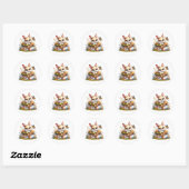 Easter Bunny Stickers (Blatt)
