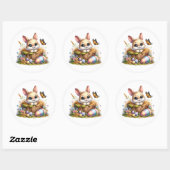 Easter Bunny Stickers (Blatt)