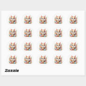 Easter Bunny Stickers (Blatt)