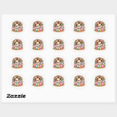 Easter Bunny Stickers (Blatt)