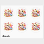 Easter Bunny Stickers (Blatt)
