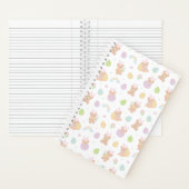 Easter Bunny Teddy Bear White Notizblock (Innen)