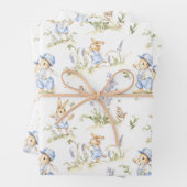 Easter Bunny Vintage Rabbit  Geschenkpapier Set (Beispiel)