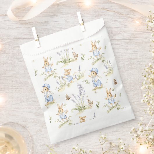 Easter Bunny Vintage Rabbit Geschenktütchen (Ausgeschnitten)