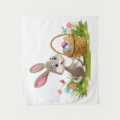 Easter bunny wandteppich (Vorderseite)