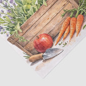 Easter Bunny Watercolor Tissue Paper Design Seidenpapier (Ausschnitt)