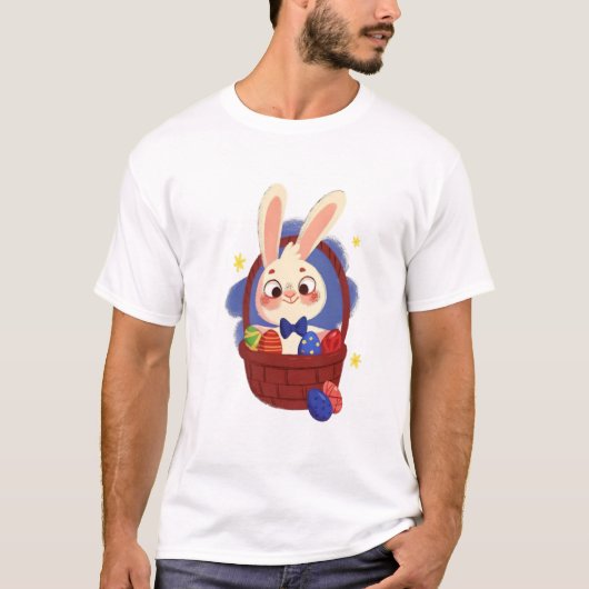 Easter Bunny with T-Shirt (Vorderseite)