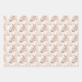 Easter Bunny Wrapping Paper Collection Geschenkpapier Set (Vorderseite)
