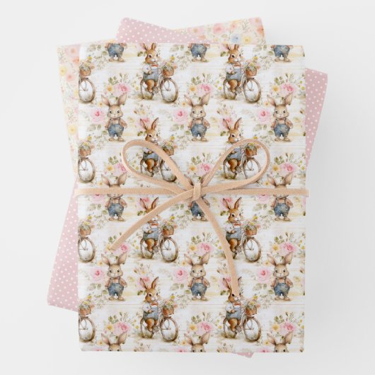 Easter Bunny Wrapping Paper Collection Geschenkpapier Set (Beispiel)