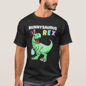 Easter Bunnysaurus Rex Cool Trex Easter Dinosaur B T-Shirt (Vorderseite)