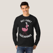 Easter But First Cascarones Flamingo Kids Spring B T-Shirt (Vorne ganz)