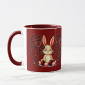 Easter Calories Stories – Funny Bunny - caneca Tasse (Links)