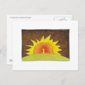 Easter card feiertagspostkarte (Vorne/Hinten)