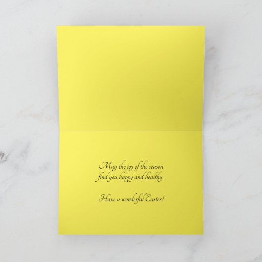 Easter Card Karte (Innenseite)