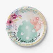 Easter celebration party pappteller (Vorderseite)