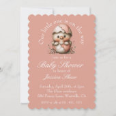 Easter Chick Baby Shower Invitation Einladung (Vorderseite)
