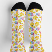 Easter Chick Birthday Party Socken (Oben)