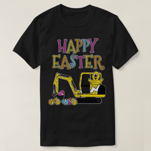 Easter Chick Digger T-Shirt (Design vorne)