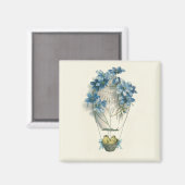 Easter Chick Hot Air Ballon Ei Magnet (Vorderseite/Rückseite)