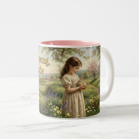 Easter Children’s Mug  Zweifarbige Tasse (VorderseiteRechts)