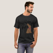 Easter Chocolate Bunny My Butt Hurts Bunny T-Shirt (Vorne ganz)