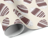 Easter Chocolate Egg Pattern Geschenkpapier (Rolleneckpunkt)