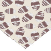 Easter Chocolate Egg Pattern Kurzer Tischläufer (Ecke)