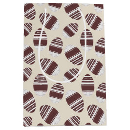 Easter Chocolate Egg Pattern Mittlere Geschenktüte
