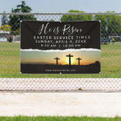 Easter Church Service Banner for Outdoor Use (InSitu)